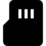 Micro Sd Card SVG Icon